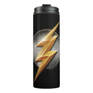 Justice League   The Flash Metallic Bolt Symbol Thermal Tumbler