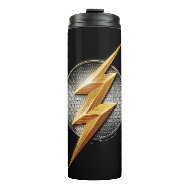 Justice League | The Flash Metallic Bolt Symbol Thermal Tumbler (Front)