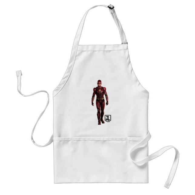 Justice League | The Flash On Battlefield Standard Apron (Front)