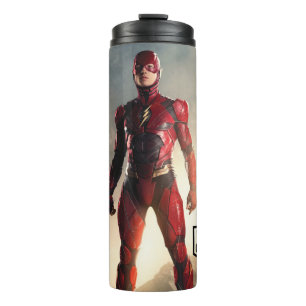 Justice League The Flash On Battlefield Thermal Tumbler