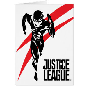 Justice League   The Flash Running Noir Pop Art