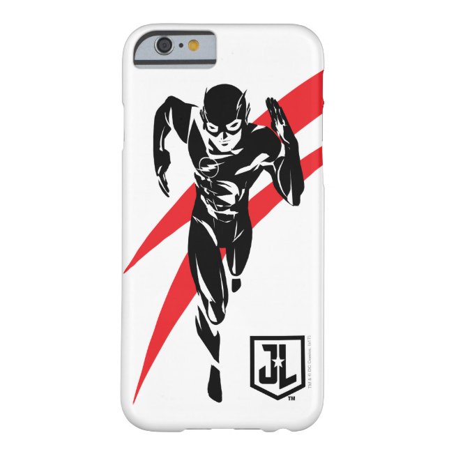 Justice League | The Flash Running Noir Pop Art Case-Mate iPhone Case (Back)