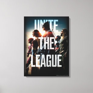 Justice League Unite The League Canvas Print
