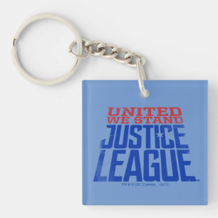 Justice League United We Stand Graphic Key Ring
