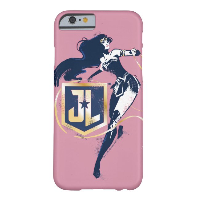 Justice League | Wonder Woman & JL Icon Pop Art Case-Mate iPhone Case (Back)
