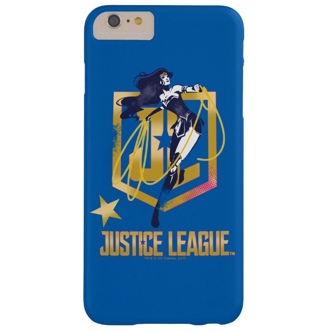 Justice League | Wonder Woman JL Logo Pop Art Case-Mate iPhone Case (Back)