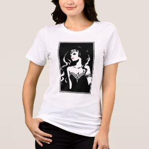 Justice League Wonder Woman Noir Pop Art Tri-Blend Shirt