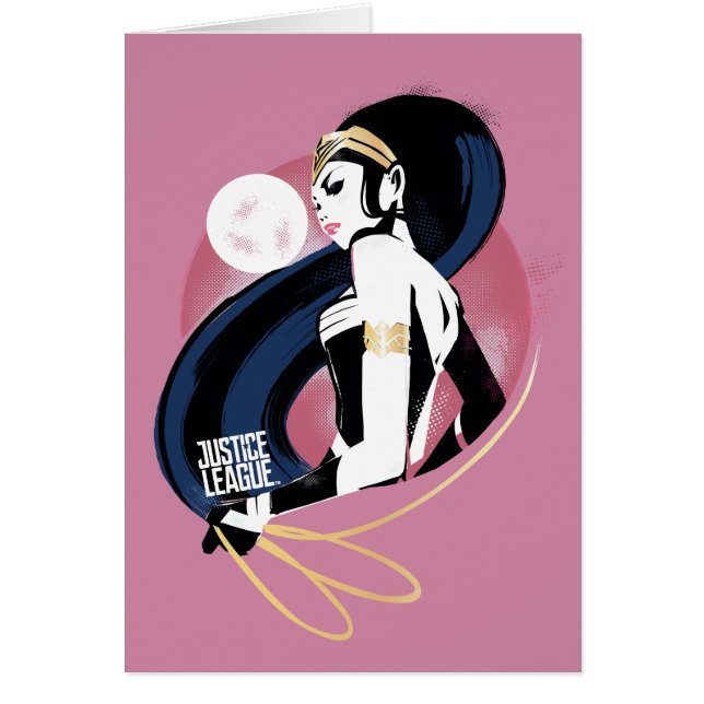 Justice League | Wonder Woman Profile Pop Art (Front)