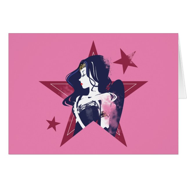 Justice League | Wonder Woman & Stars Pop Art (Front Horizontal)