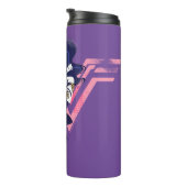 Justice League | Wonder Woman & Symbol Pop Art Thermal Tumbler (Rotated Right)