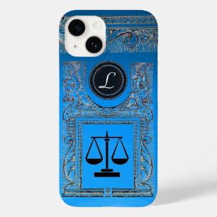 JUSTICE LEGAL OFFICE, ATTORNEY Monogram blue Case-Mate iPhone 14 Case