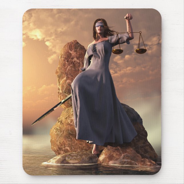 Justice Mouse Pad (Front)