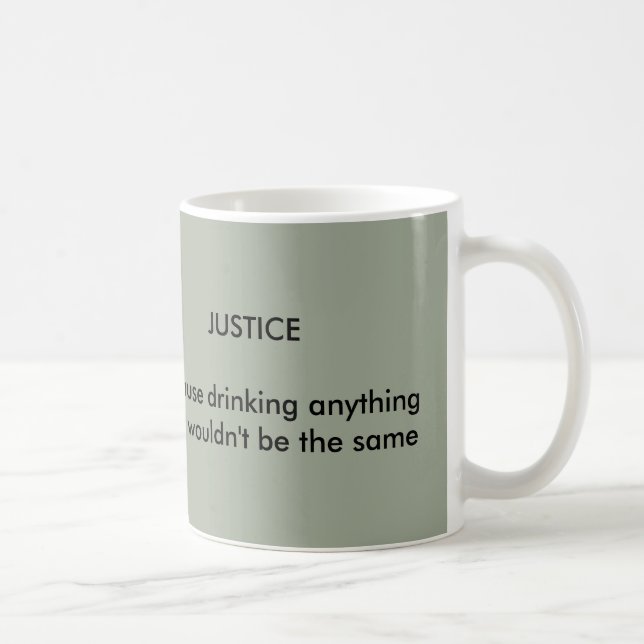 Justice mug (Right)