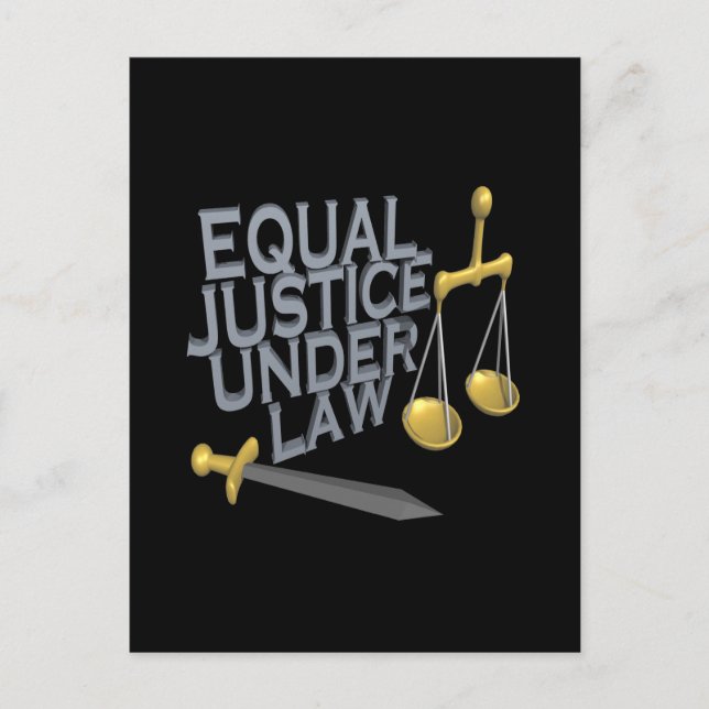 Justice Postcard (Front)