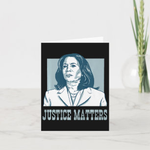 Justice Problems Harris W Presidential Election 20 Card