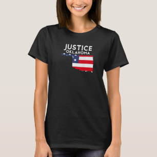 Justice USA State America Travel Oklahoman Premium T-Shirt