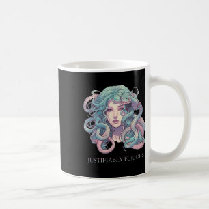 Justifiably Furious Medusa Greek Mythology Feminis Coffee Mug