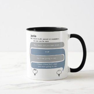 justin mug