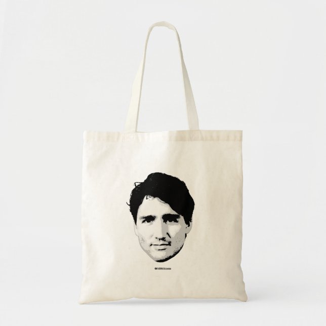 Justin Trudeau Head of Prime Minister -.png Tote Bag (Front)