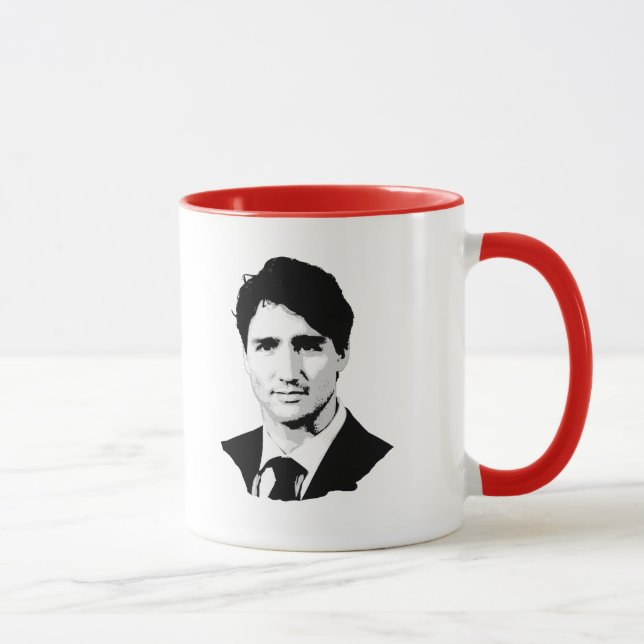 Justin Trudeau Portrait Mug (Right)