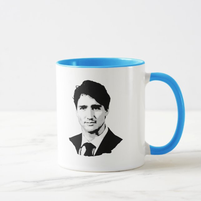 Justin Trudeau Portrait Mug (Right)