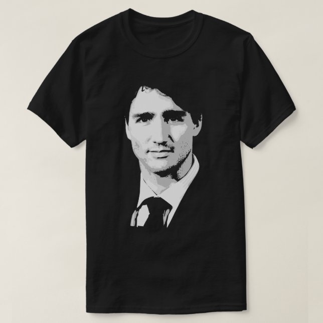 Justin Trudeau T-Shirt (Design Front)