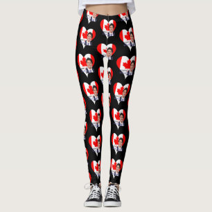 justin trudeau valentine leggings