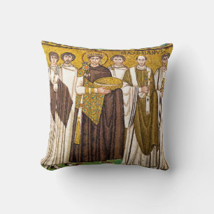 Justinian the Great Roman emperor Cushion