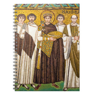 Justinian the Great Roman emperor Notebook