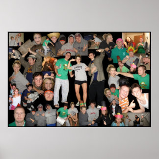 Justin's Collage #2 Poster