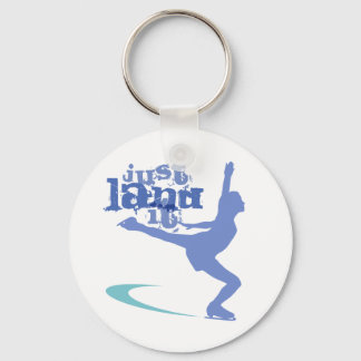 justlandit Ice Skater Key Ring