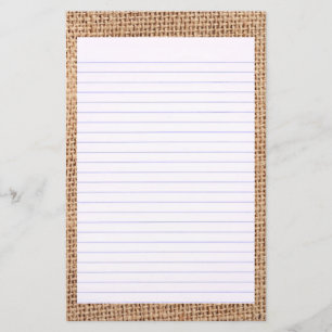 Jute Lined Stationery