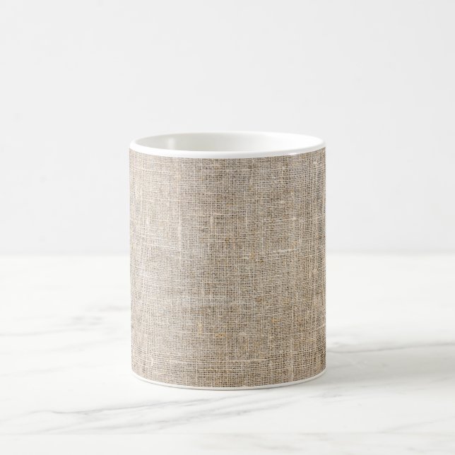 Jute Textile Coffee Mug (Center)