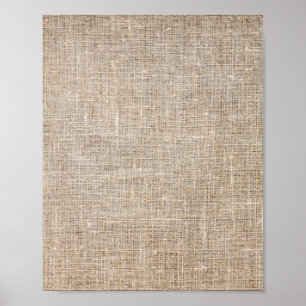 Jute Textile Poster