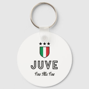 Juve Black Key Ring