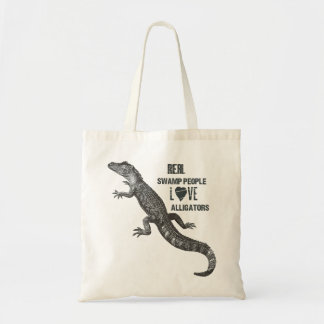 Juvenile Alligator Love Tote Bag