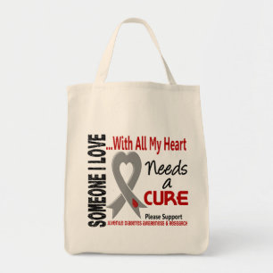 Juvenile Diabetes Needs A Cure 3 Tote Bag