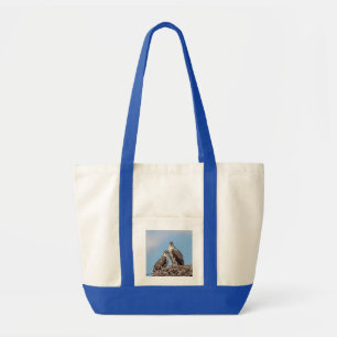Juvenile Osprey in the nest Tote Bag