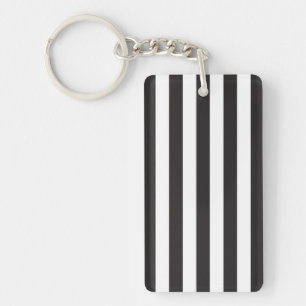 Juventus Torino stripes football club Italy black  Key Ring
