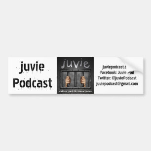 juvie Logo Bumper Sticker