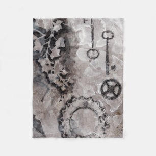 Juxtaposition II Fleece Blanket