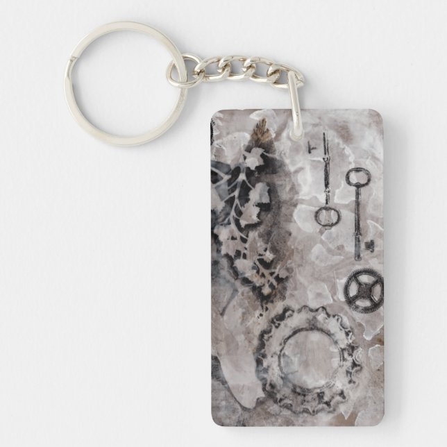 Juxtaposition II Key Ring (Front)