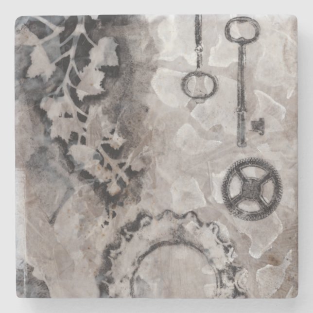 Juxtaposition II Stone Coaster (Front)