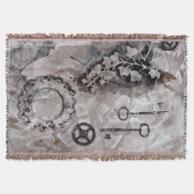 Juxtaposition II Throw Blanket (Front)