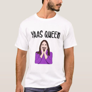 JVN Yaas Queen 2 Fitted V-Neck T-Shirt