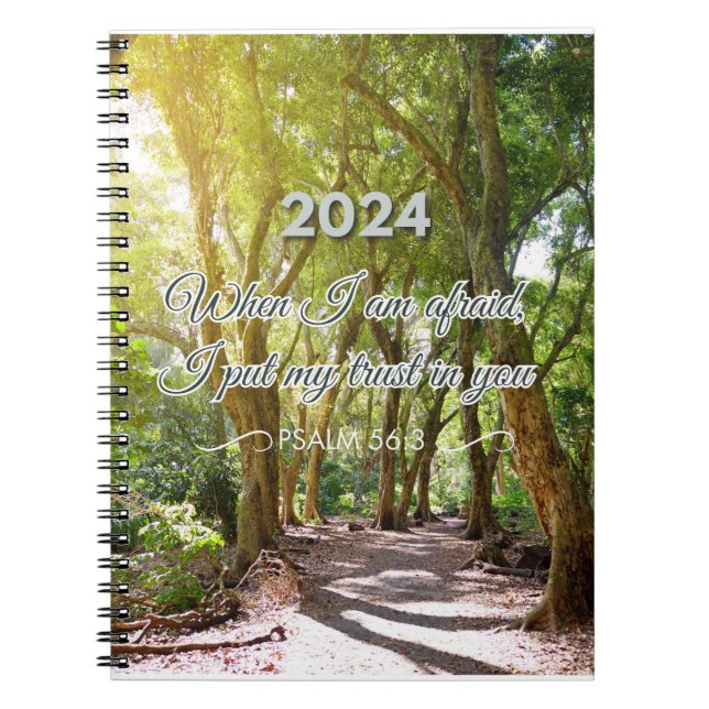 JW 2024 year text  Notebook (Front)
