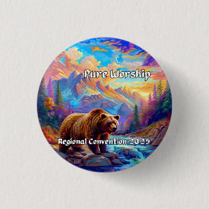 JW 2025 Pure Worship Regional Convention Pin