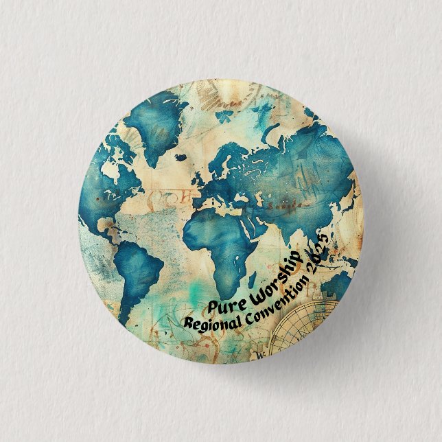 JW 2025 Pure Worship Regional Convention Pin (Front)