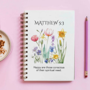 JW 2026 Year Text with Watercolor Florals Planner