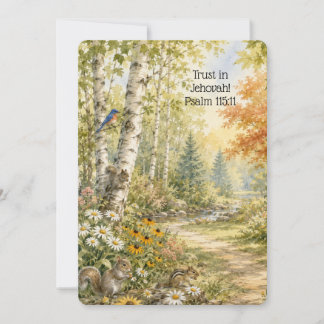 JW 2027 Year Text Psalm 115:11 Greeting Card